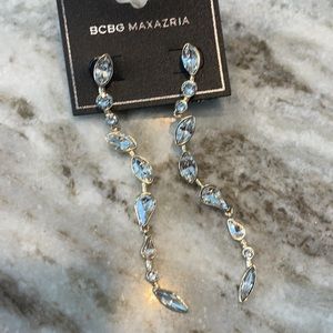 BCBG MAXAZRIA teardrop gold Journey earrings